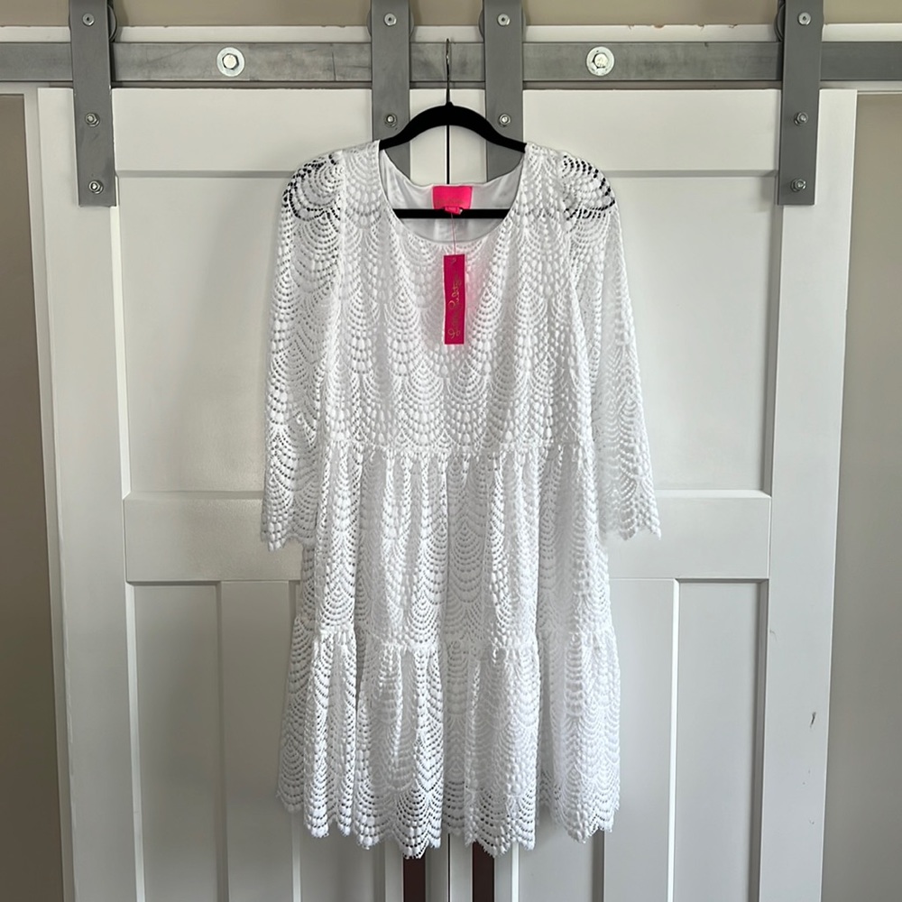 Lily Pulitzer White Eyelet Dress